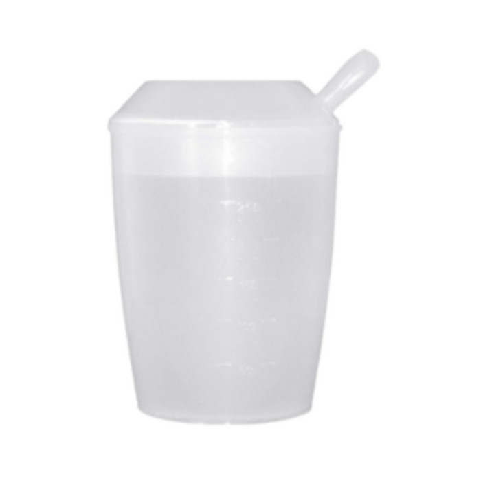 VERRE A MALADE GRADUE A/COUV