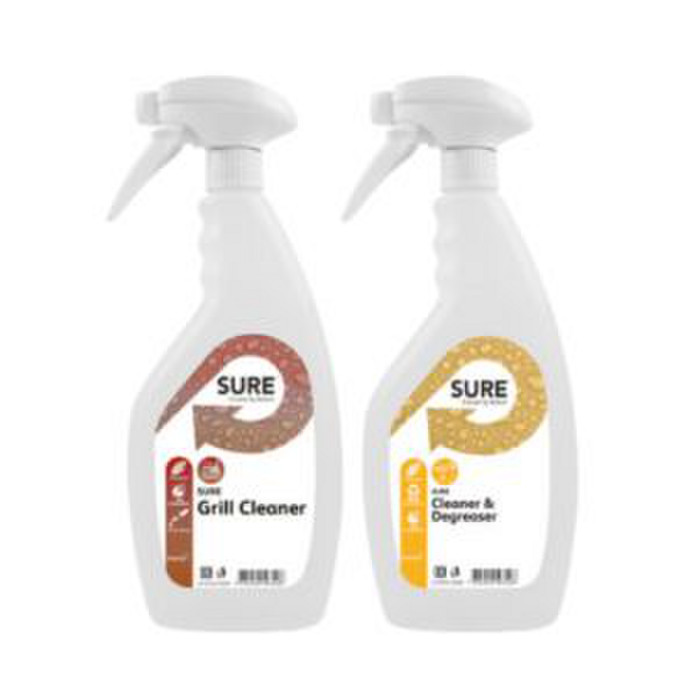 SURE GRILL DEGREASER PULVE 750