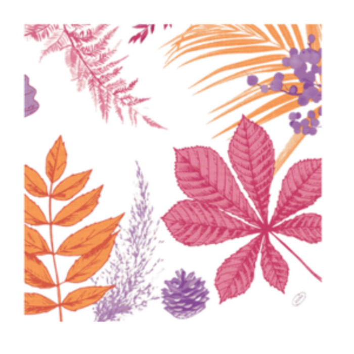 SERV 40X40 BRIGHT AUTUM X60