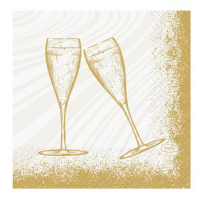 SERV 3P 24X24 SPARKLY WHITEX50