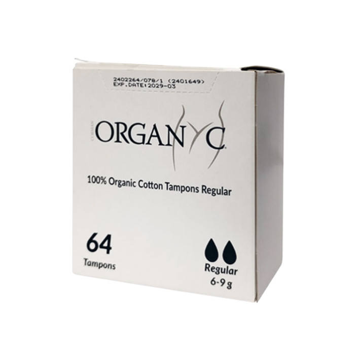 TAMPON HYG COTON 100%BIO X64