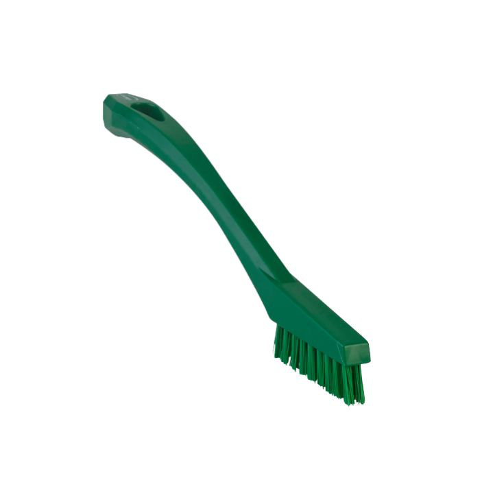MINI BROSSE TRES DUR 20CM VERT