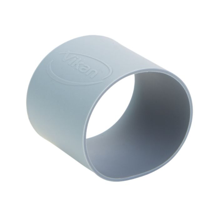 COLLIER CAOUTCHOU Ø4CM GRIS X5