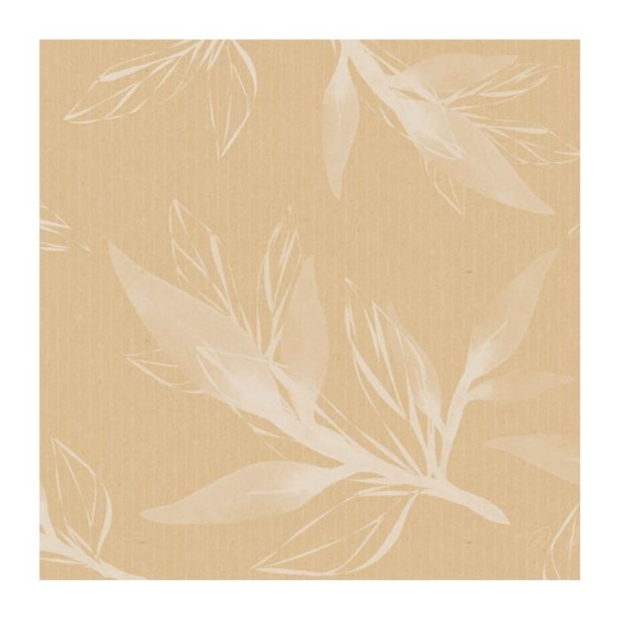 SERV BIO 40X40 LEAVES NAT X60