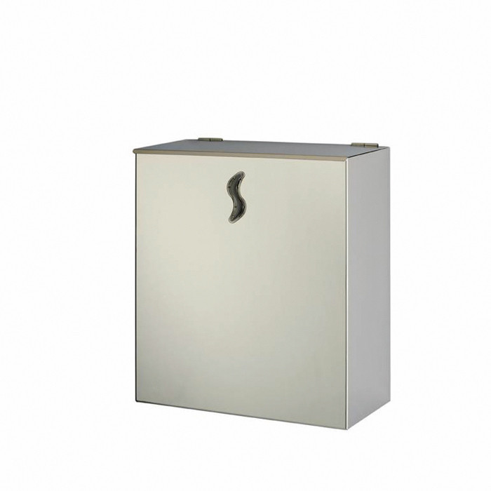 POUB MURALE 10L INOX BROSSE