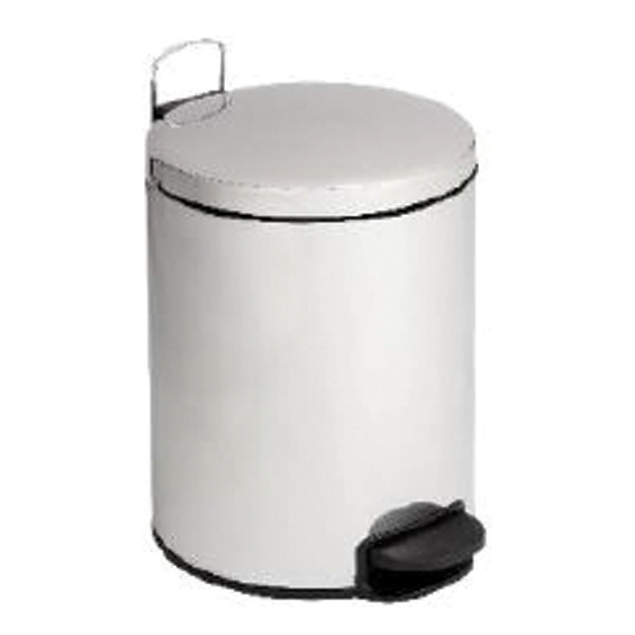 POUB PEDALE + 3L INOX BRILLANT