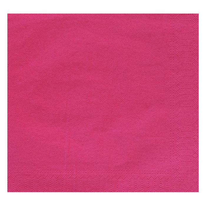 SERV MP 38X38 FRAMBOISE X50