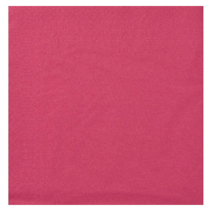 SERV 2P 20X20 FRAMBOISE X100