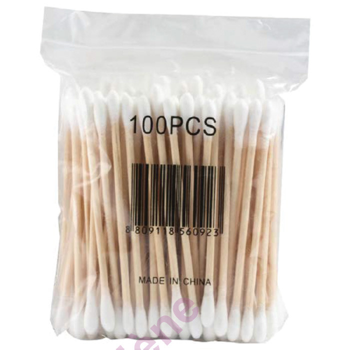 COTON TIGE EN BOIS X100