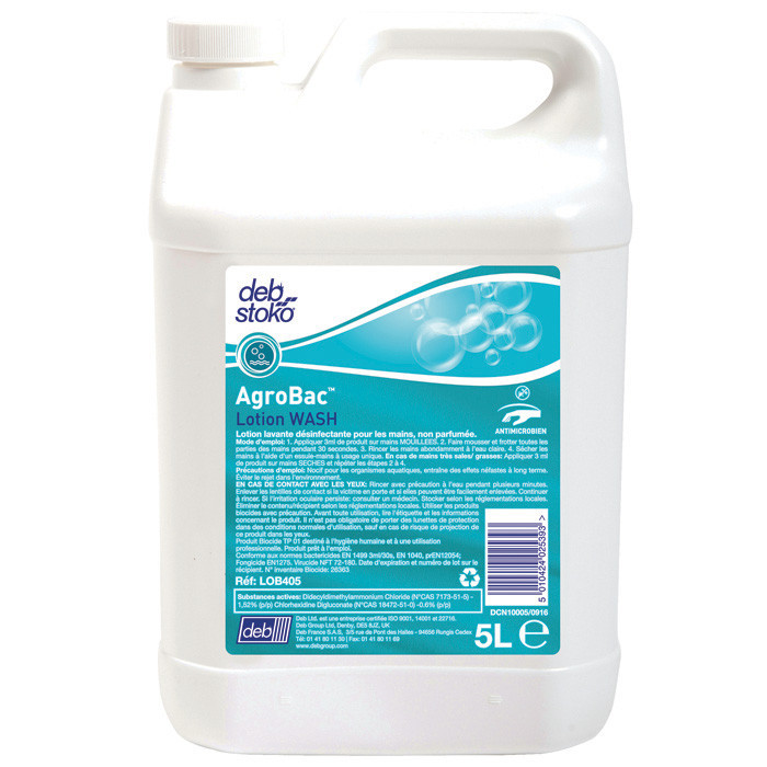 AGROBAC LOTION WASH BACT 5L