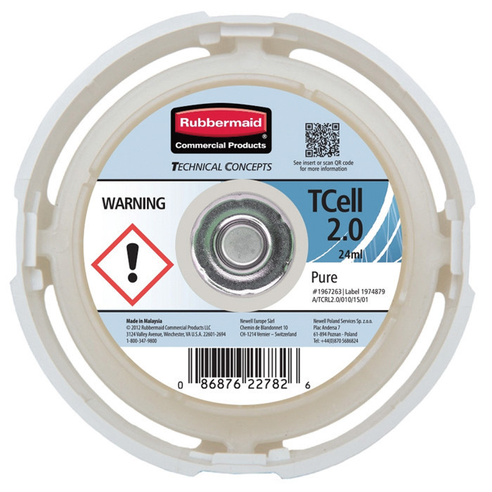 RECH PARF TCELL PURE RUBBERMAID