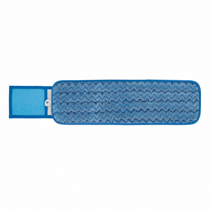 MOP MICROF VELCRO 40CM BLEU