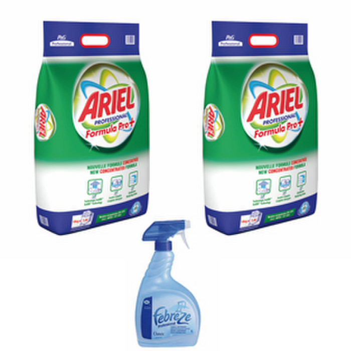 LOT ARIEL 10KG + FEBREZE TH3