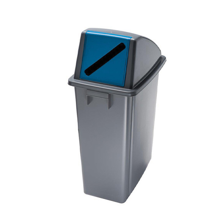 POUB TRI 60L COUV FRONTAL BLEU