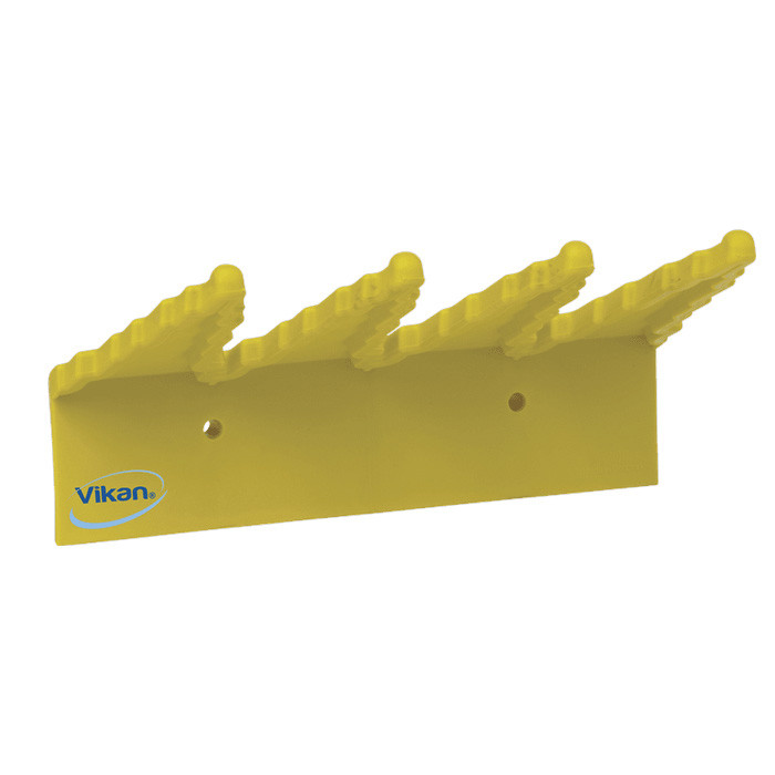 SUPPORT MURAL 4PTDS 24CM JAUNE