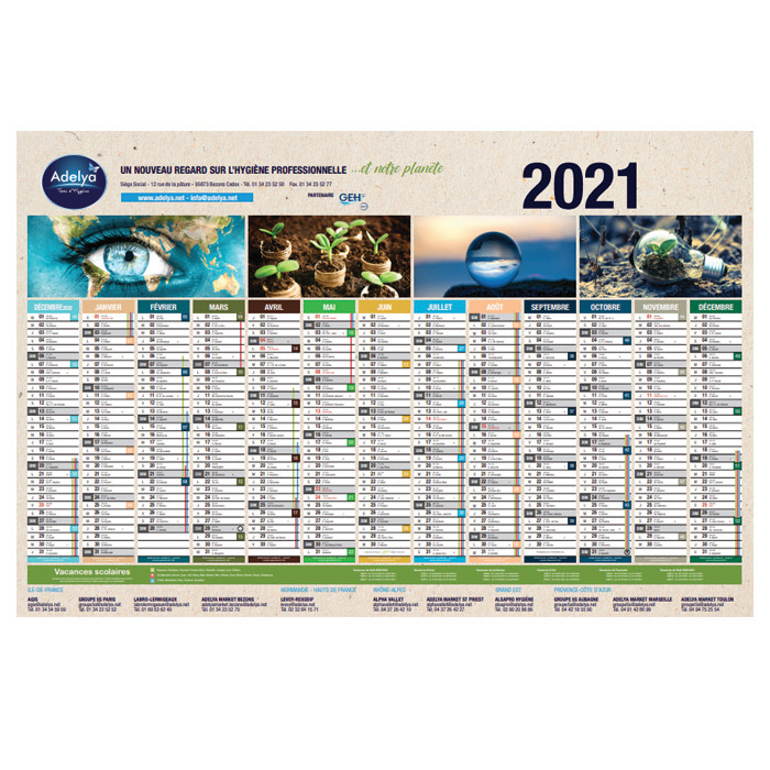GRAND CALENDRIER ATH 2025