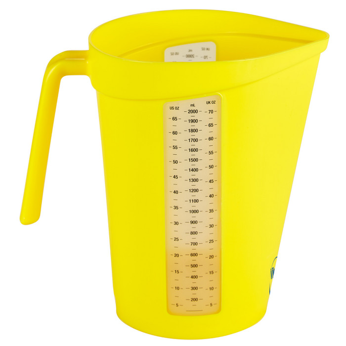 PICHET GRADUE 2L JAUNE