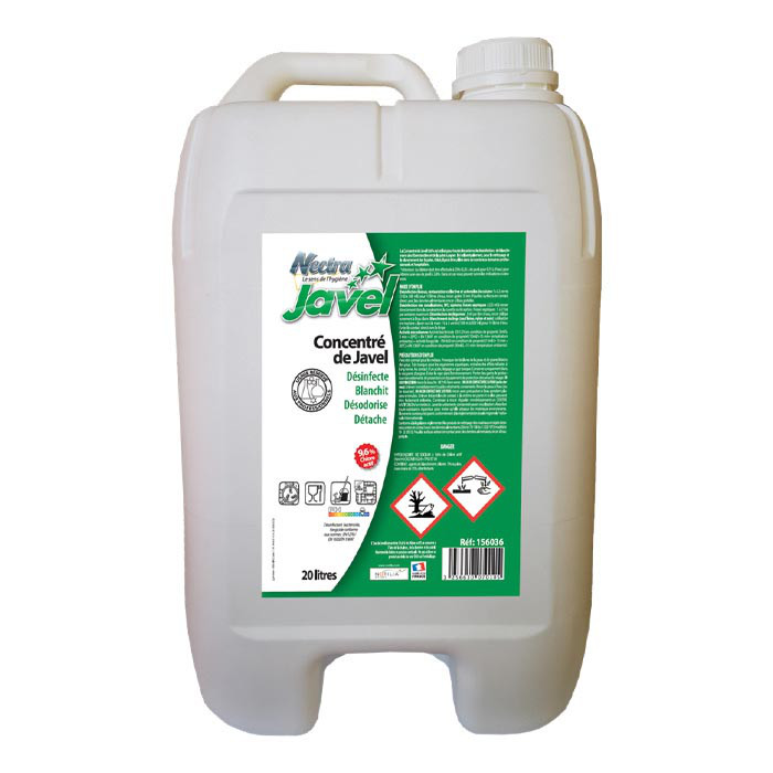 JAVEL 9.6% CONCENTRE 20L