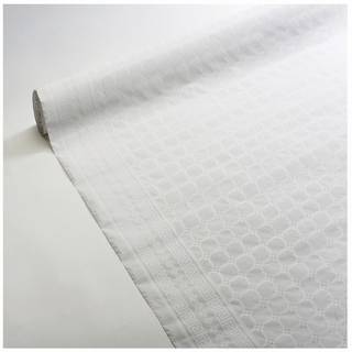 Nappe papier damassé 1.20 x 50 m - Blanc