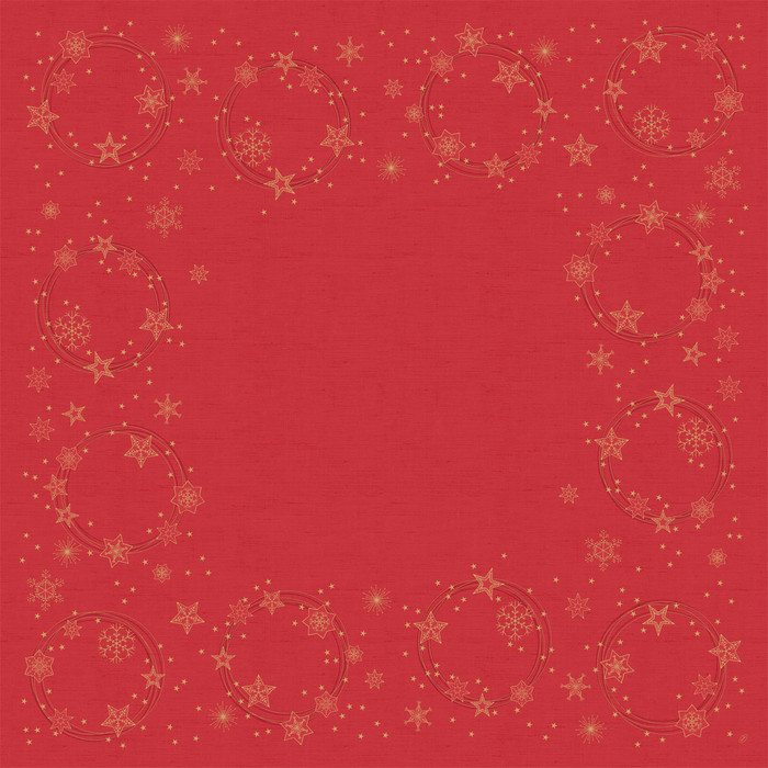 SURNAPPE 84X84 STAR ROUGE X100