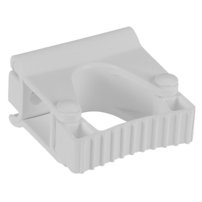 SUP MURAL CLIP GRIP 8CM BLANC