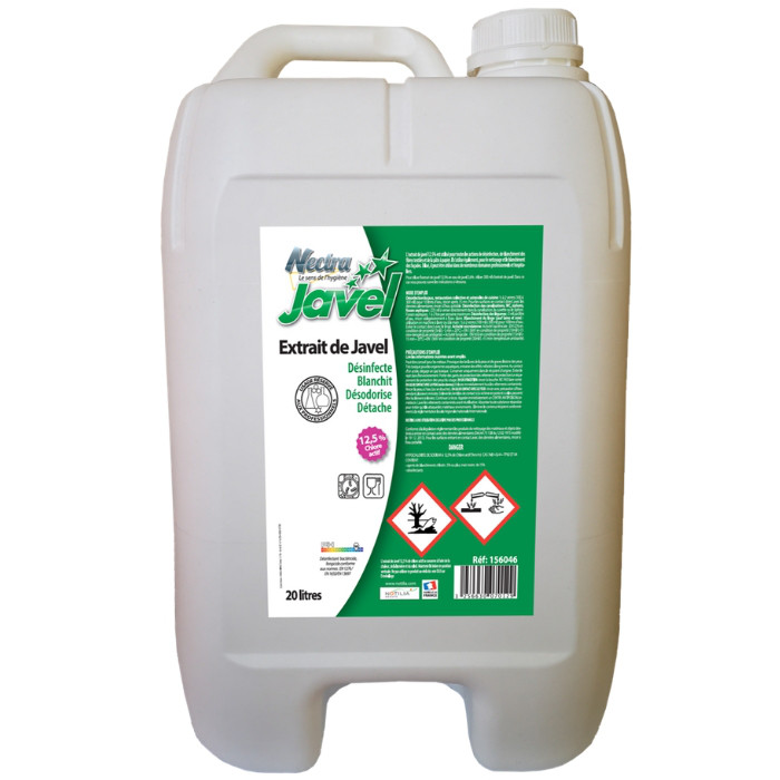JAVEL 12,5 % BIDON 20L