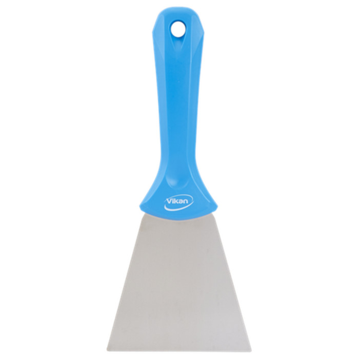 GRATTOIR ALIM INOX 10CM BLEU