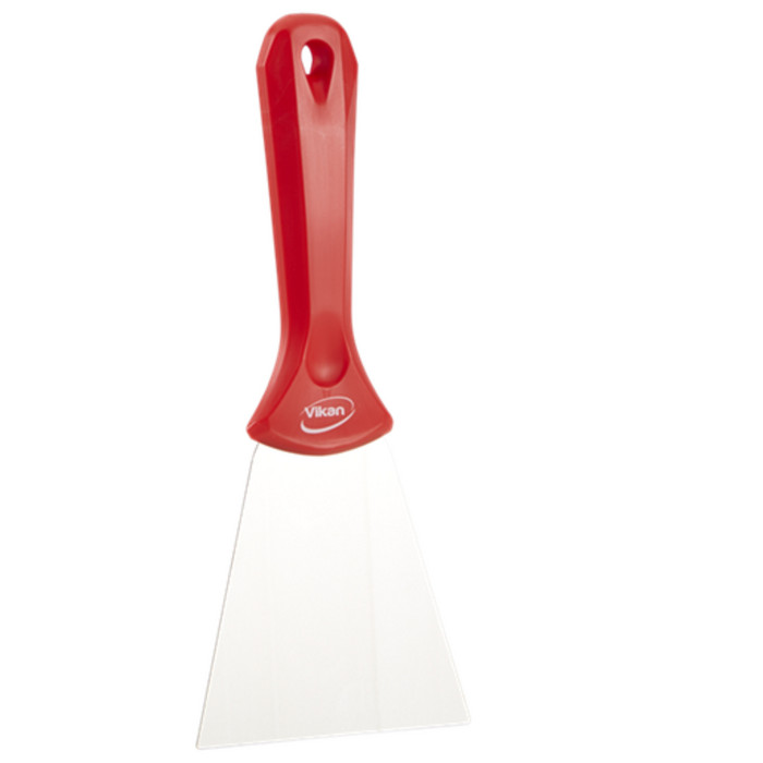 GRATTOIR ALIM INOX 10CM ROUGE