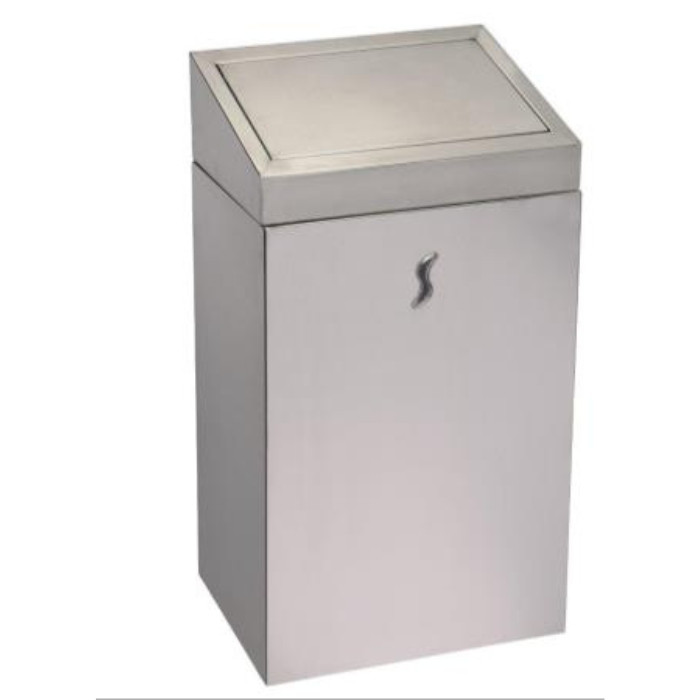 CORB PUSH 25L INOX BROSSE