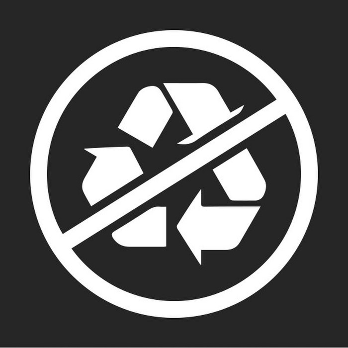 ÉTIQUETTE NON RECYCLAB  ICON B