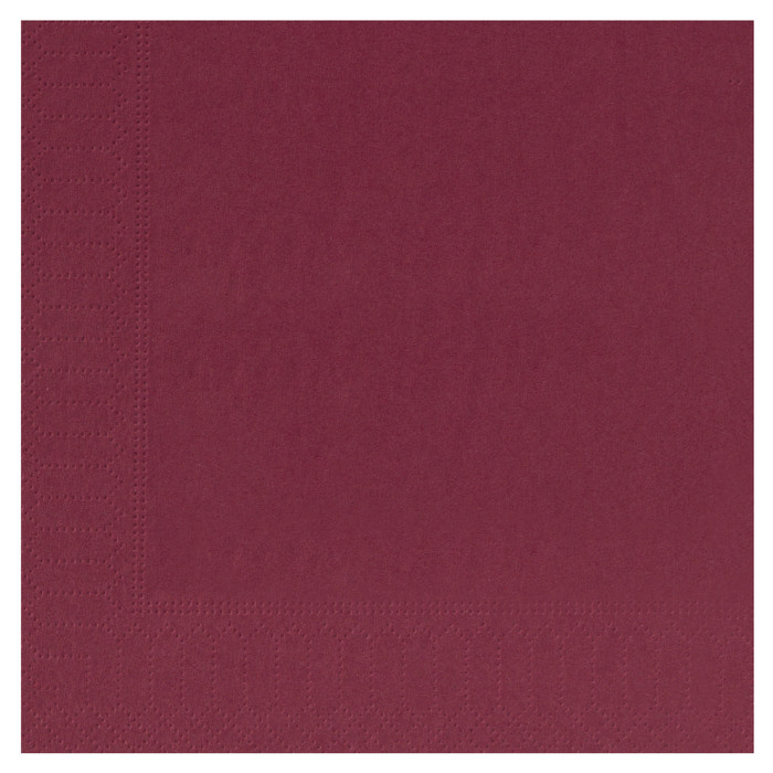 SERV 2P 30X30  BORDEAUX X200