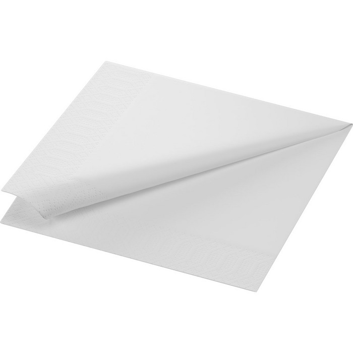 SERV 3P 40X40 BLANC X125