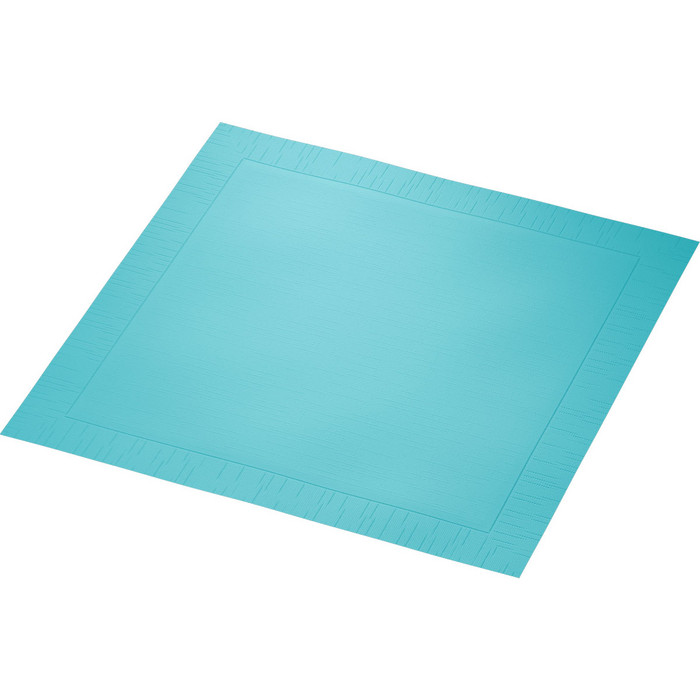 SERV 4P 40X40 MENTHE BLEUE X50