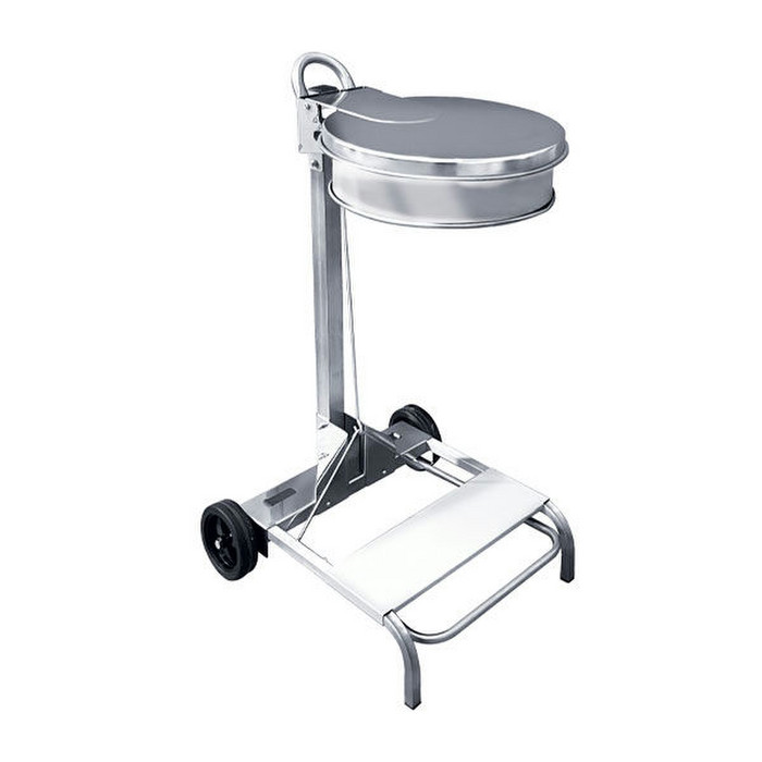 SUPPORT SAC MOBILE 110L INOX