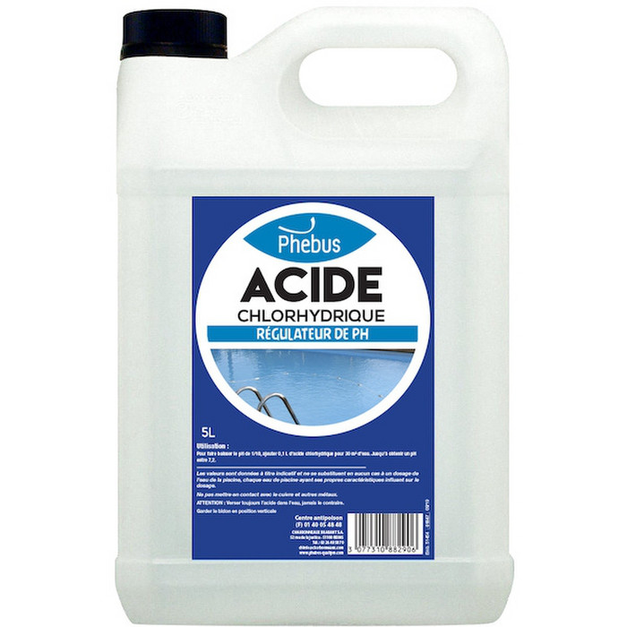 ACIDE CHLORHYDRIQUE 5L