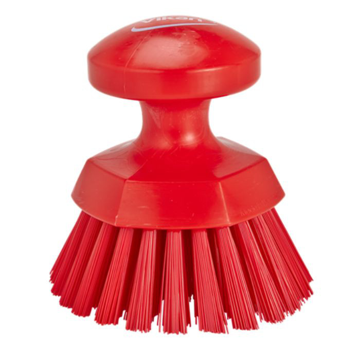 BROSSE RONDE SOLEIL DUR ROUGE