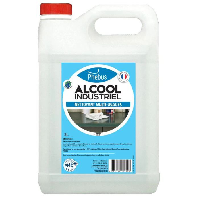 ALCOOL INDUSTRIEL 95° 5L