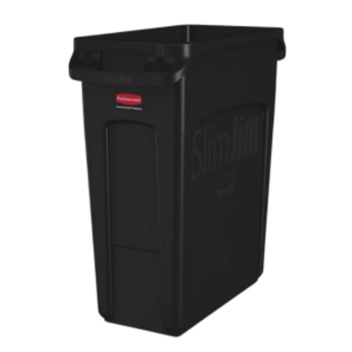 COLLECTEUR SLIM JIM 60L NOIR